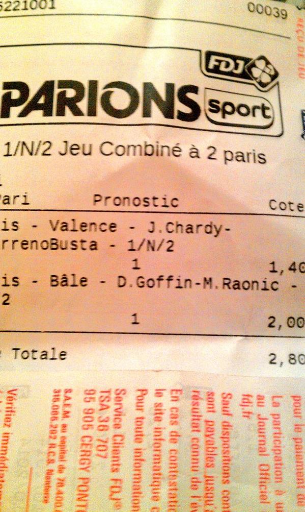 lephenix95's tweet photo. @toowaffle #numéro1incontestéentennis le meilleurs vip c'est le #VIPtoowaffle #ParionsSport ct 2.80 la base oklm easy http://t.co/4HWHGgxX6t