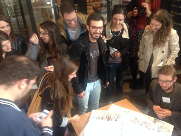 pablo_aiquel's tweet photo. #FF les étudiants @labullevichy pour leur motivation à 1000% #FJSVichy 3/3 @margotflmt @arnaudgruet @missdailypaper8 http://t.co/ikXHZmHQnH