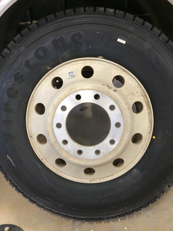 #Firestone FS820 All-Position tire is Designed for Steer, Drive and Trailer positions for on/off highway service!!