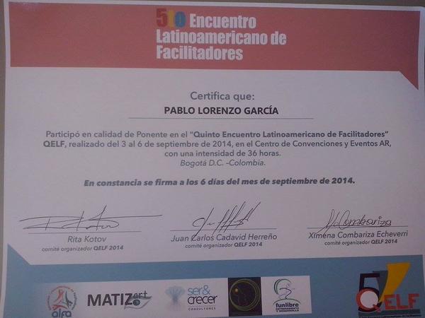 CentroVIOSS's tweet photo. Director de  @CentroVIOSS asistió al 5° encuentro de facilitadores latinoamericanos http://t.co/UV2IcIhSNw