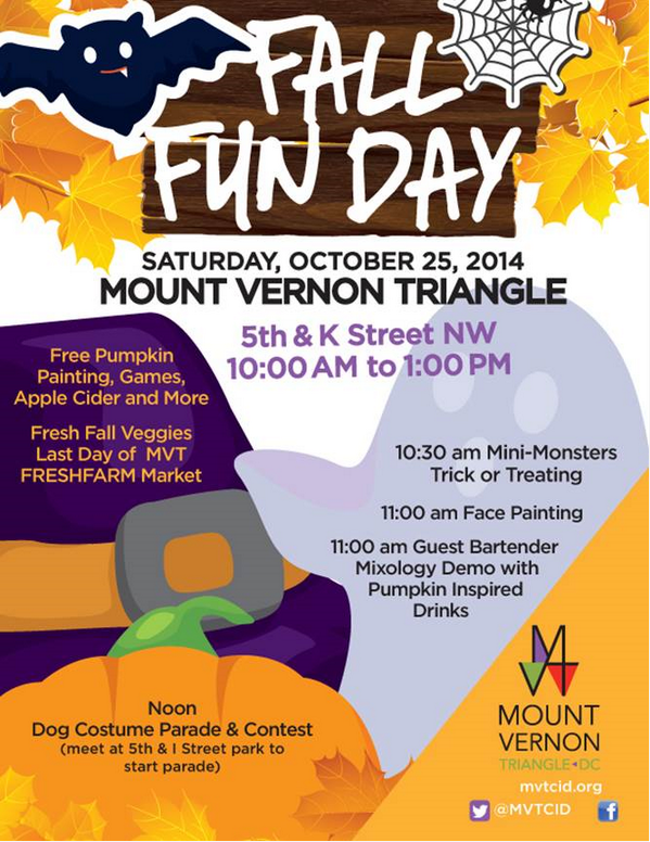 dccityvista's tweet photo. It's back! Fall Fun Day returns this weekend - see you there? We can't wait. #FallFunDay @MVTCID http://t.co/gwsLBnNuEV