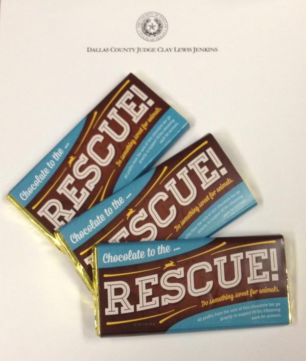 JudgeClayJ's tweet photo. Thanks @peta for the delicious organic vegan chocolate! #savingbentley http://t.co/kUN6Oa0Bsi