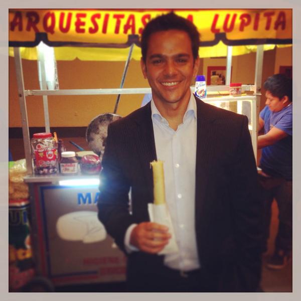 tonycherchi's tweet photo. Gracias a la gente del @Congreso_IMEF por la invitación a Mérida. Fue un enorme gusto! gracias por las marquesitas! http://t.co/guaWXuSmgK