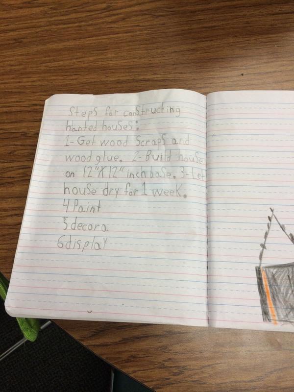 tvsnaples's tweet photo. 1st graders engineered Haunted Houses. http://t.co/yPQYzKofsH