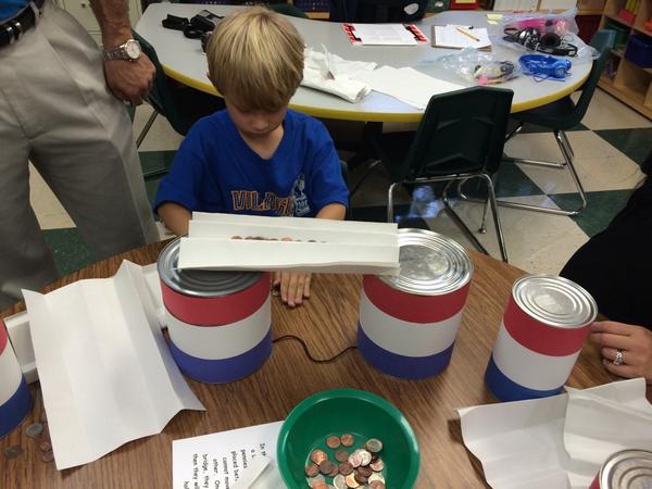 tvsnaples's tweet photo. Kindergarten students studying The Three Billy Goats Gruff. Building bridges and so much more. http://t.co/Um4yyhxCZ1