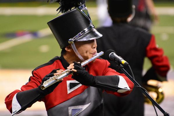 IndianaMarching's tweet photo. The flute solo is really selling this production today! #boa2014 #boanextlevel http://t.co/SCJRJpBgmq