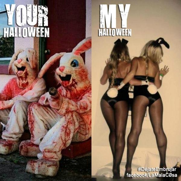LaMalaCosaMx's tweet photo. Your Halloween / My Halloween. #DéjateEmbrujar http://t.co/PZvBdN23Pl http://t.co/YYIKnNxFS7