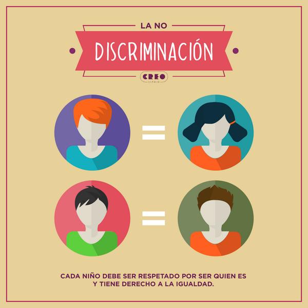 Todxs lxs niñxs y adolescentes tienen derechos idénticos y se les debe respetar por ser quienes y como son: