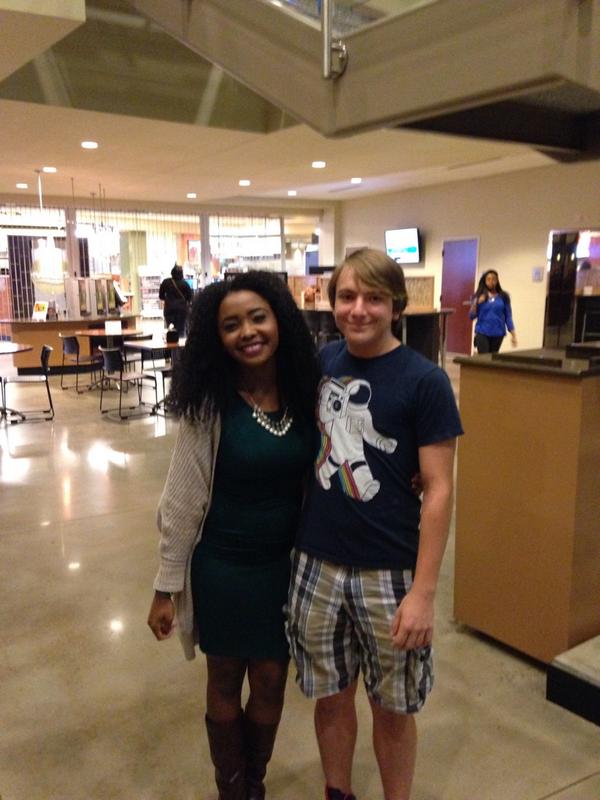 WinthropACAD004's tweet photo. Ben and I in Diggs! ☺️ http://t.co/yvEkpKABOE