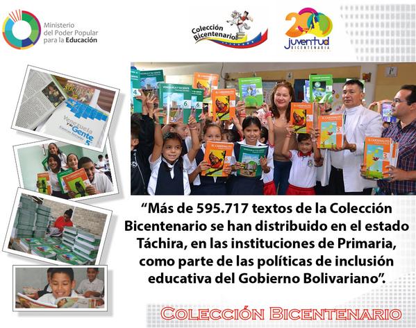 Así avanza la #ColecciónBicentenario en #Táchira <a href="/HectoRodriguez/">Héctor Rodríguez C.</a> <a href="/gallocantaclaro/">ahoraletocaalgallo</a> <a href="/vimi3v/">Vilma Vivas</a> <a href="/VielmaEsTachira/">JGVM</a>