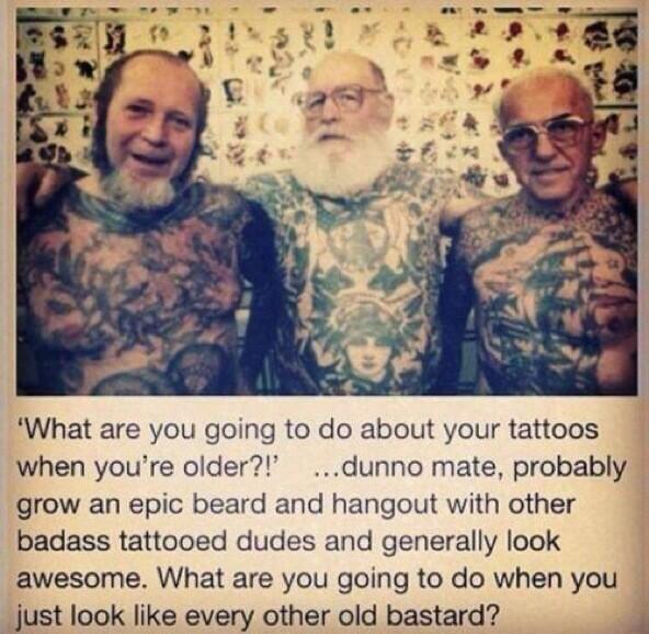 _samuelapplegat's tweet photo. "@TheDailyTattoos: 😂 http://t.co/d3MrcEE33X"👌🙋
