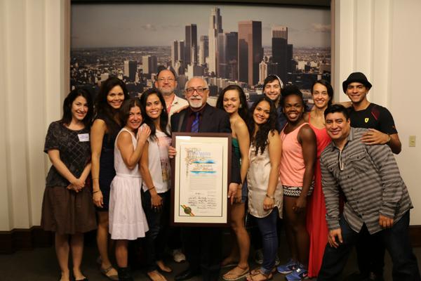 TheAdrianaG's tweet photo. City Hall Encuentro 2014 Recognition @INTARTHEATRE @theLATC #Encuentro2014 #enc14 #LAThtr http://t.co/4ufxpaCvwB