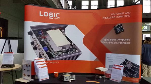 OnLogic's tweet image. Headed to @techjamvt today? Swing by the Logic Supply booth and say hi! #techjamvt