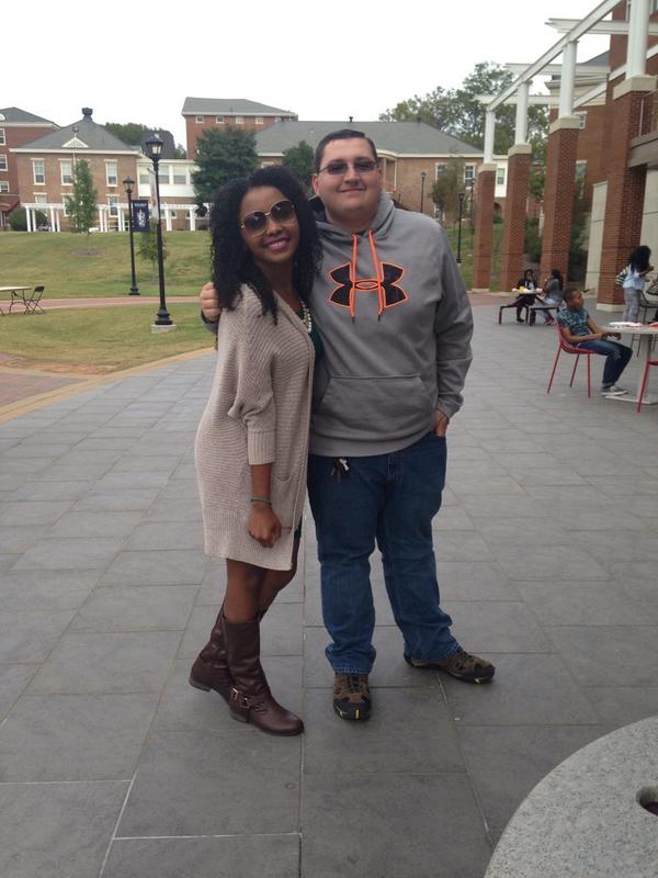 WinthropACAD004's tweet photo. Michael and I are at Campus Green for the cookout! ☺️☺️ http://t.co/vx4FzQB1Ey