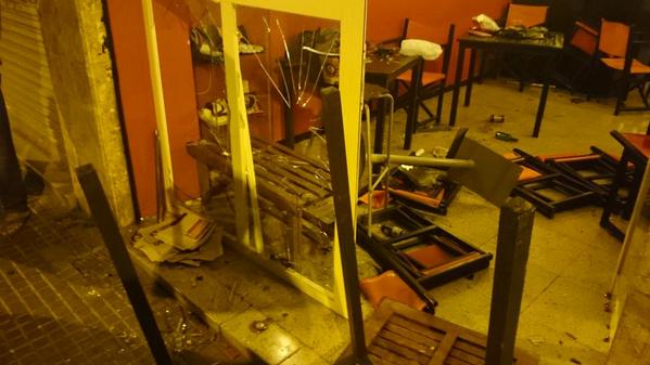 CimMallorca's tweet image. Atac nazi al casal popular voltor negre @ARRANGracia  @ArranFortPienc @Arran_Girones  #foranazis