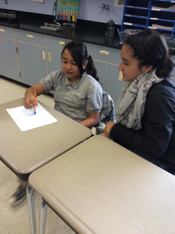 Laura_Catlin1's tweet photo. Proud teacher moment... Former students helping current fifth graders with multiplication 😊@MSEWahluke @WahlukeJH http://t.co/dWxZWV2V9E