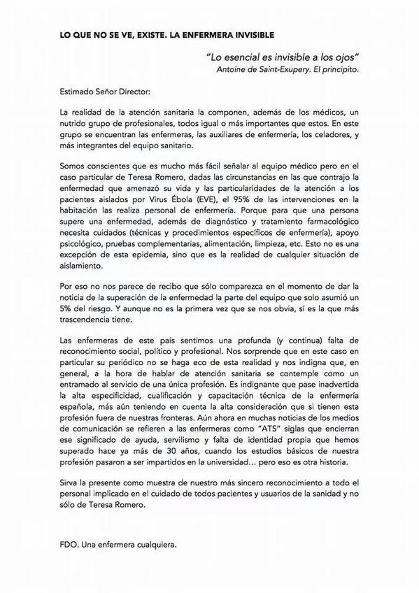 enfermeraapuros's tweet photo. “@josemaenfermero: Iniciativa #EnfermeríaVisible http://t.co/yCr4rysJoF” Yo no lo hubiera dicho mejor!! Imprescindible leer 💪