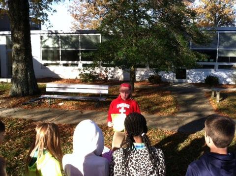 CCDSEnvCouncil's tweet image. @CountryDay MS students research &amp;amp; present #geologictime walk 46m=4.6 bil yrs 1cm=1 mil yrs @CCDSHirsch