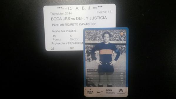 PetoCaba's tweet photo. Sorteo Sáb 23h 2 Plateas Boca-Defensa entre todos los q NOS SIGAN y HAGAN RT @la12tuittera @somosboca @lanumero12_com http://t.co/RNrmm3Ze2g