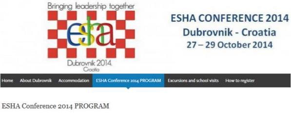 Final Program:
eshaconferencedubrovnik.com/program-esha-c…