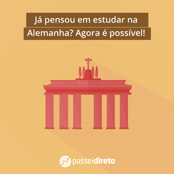 PasseiDireto's tweet image. Já pensou em estudar na Alemanha Nunca foi tão fácil! 😄 Confira: passei.de/1w0pFcm #PDBlog