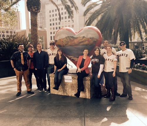 Method360's tweet photo. @SFGiants Live from #UnionSquare: #Method360 #OctoberTogether team cheer  let's go #SFGiants #OrangeOctober! http://t.co/wKdTWrXWxD