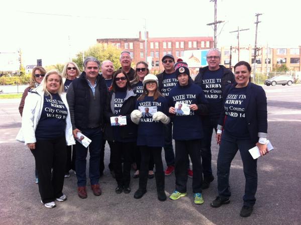 TimKirby's tweet photo. Some Pics along the campaign trail in #Ward14 - thanks to all of the campaign volunteers! Last weekend to canvas... http://t.co/D28Uln8HXq