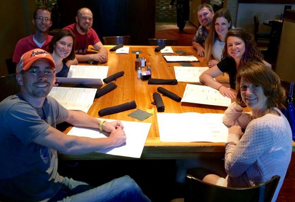 RobLipop's tweet image. #LHCCrew 5 of 5 college roommates married tomorrow. #SavedThemASeat @mklipop @byarsplace #JillsWeddingMattsAttending