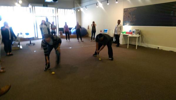 SpanEnterprises's tweet photo. Had fun beating @secondbrick at their relay races! #3timewinners #OfficeWars #wekickthebrick http://t.co/FVBjIVkvx8