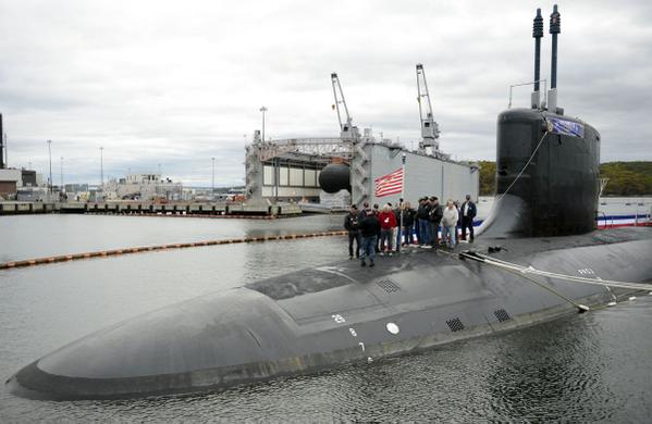 thedayct's tweet image. The attack submarine North Dakota completed a successful dry run prior to commissioning &amp;amp; @seandelliot got a tour.