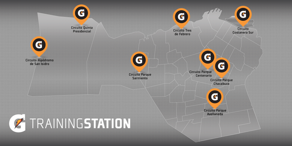 GatoradeARG's tweet photo. ¡Conocé dónde están ubicadas nuestras #GTrainingStation! Acordate de hacer check-in con Swarm y compartirlo. http://t.co/RlPpnVv8NE