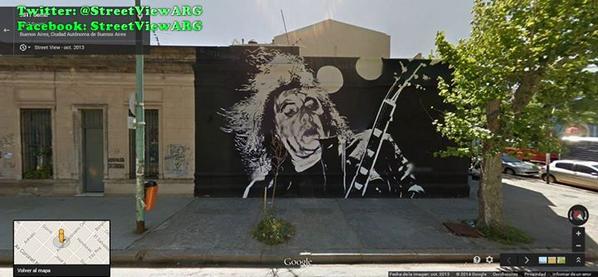 StreetViewARG's tweet photo. Pappo no se murió. #StreetViewArgentina http://t.co/MFIzHccBAk
