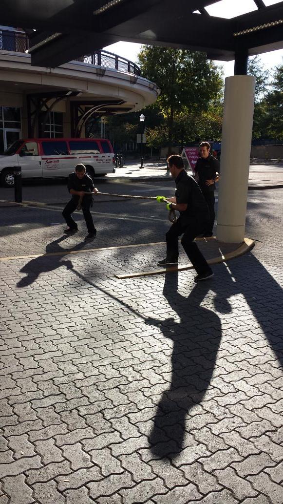 Wolffmoon33's tweet photo. Got to the hotel and was met by some fellow tuggers no worries we didn't show them all our secrets @jocotuggers http://t.co/FIX0yLtrmk