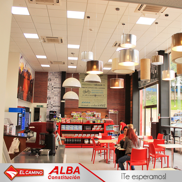 ALBAPetroleosSV's tweet photo. Recuerda que YA ABRIMOS en #ALBA CONSTITUCIÓN. Disfruta del mejor ambiente y servicio en nuestra Tienda #ElCamino http://t.co/fQ1ZtydyXg