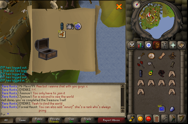 RsnPur's tweet photo. @Runescape When i got 3rd age platebody from a clue scroll :) #RSMemory http://t.co/51q39oHYt7
