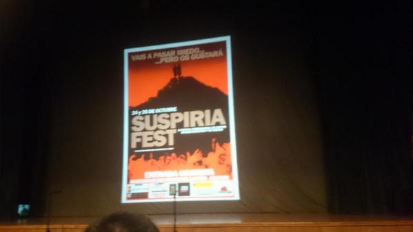 KinetosPred's tweet image. Primer día de festival finalizado. Mañana más y mejor, muchiiisimo mejor. #suspiriafest