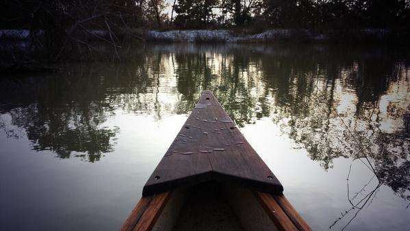 callawayfields's tweet image. Finally able to take the #canoe out on the lake today