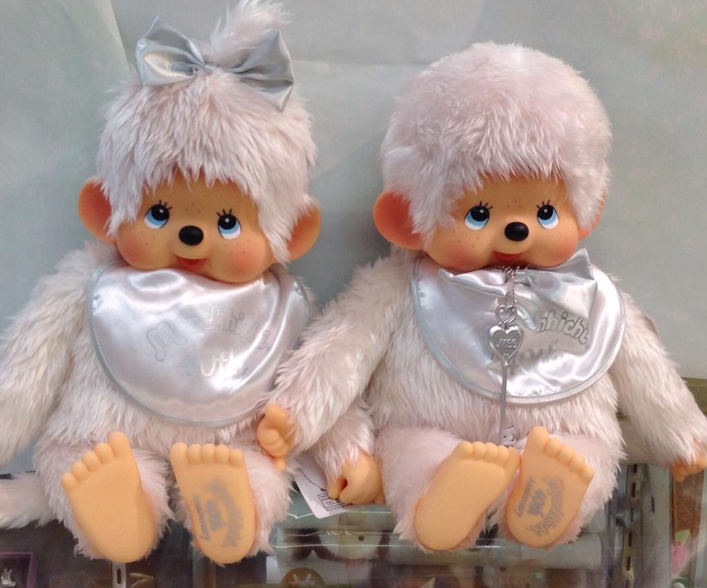 モンチッチ 40周年記念 ぬいぐるみ ゴールド 男の子 2L 70cm レア】40