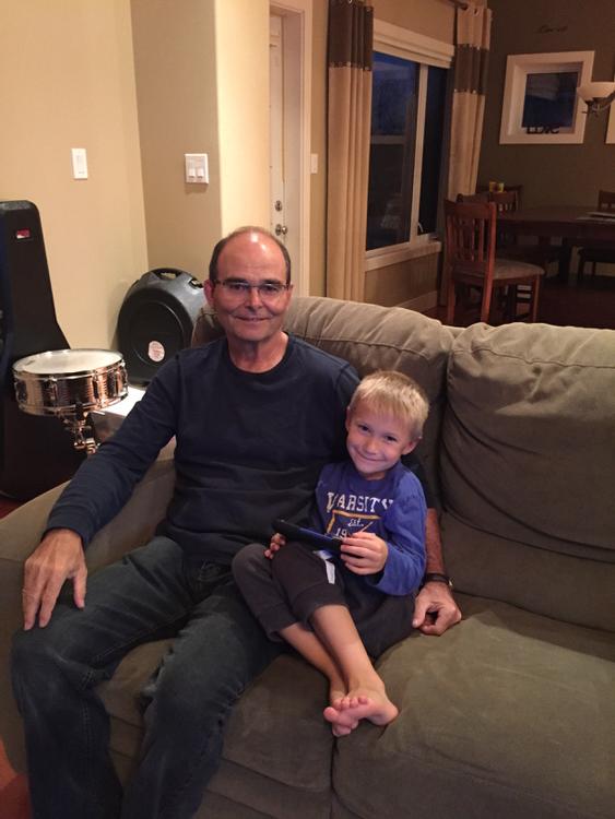 CodePhillis's tweet image. Grandpa and Evan