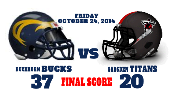 Buckhorn_High's tweet photo. CONGRATS @BucksFootball14 with AWESOME 37-20 win over Gadsden!!! @Bucks_Athletics #BuckWild in #BuckNation #playoffs http://t.co/08woN5ne4B