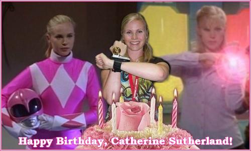 Wishing a very Happy Birthday to my favorite Ranger, Catherine Sutherland! 