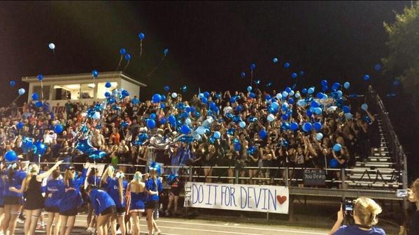 CorynnePaul's tweet image. Tonight was for you #ripdev 💙👼🎈