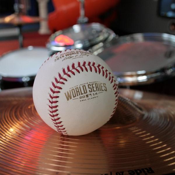 Cut4's tweet image. Followers to RETWEET can win a bat from @sluggernation and an official #WorldSeries baseball.