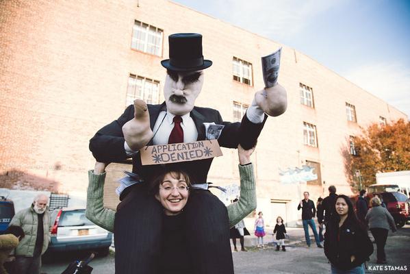 homemadebklyn's tweet photo. There is a reason this piece was made for #Sandyversary #BarnacleParade last year. Aid is still not accessible year 2 http://t.co/j3aDBQdp17