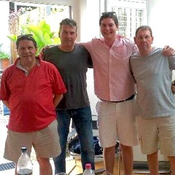 Davidanstee's tweet photo. The Anstee boys send Mum off on a big cruise http://t.co/a842AccFDr