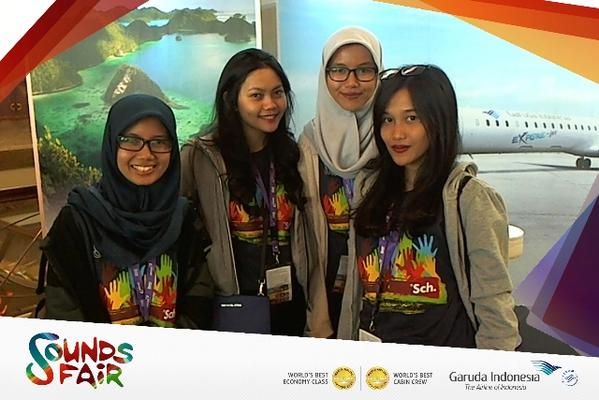 SyifaFadillah's tweet photo. Hey! @IndonesiaGaruda has a booth which provides prizes and promocodes #GASF http://t.co/vlrc6v8TfA