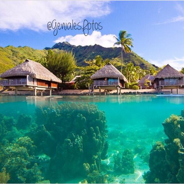 OraYReflexiona's tweet photo. Increíble vista desde Tahití http://t.co/ef5urRQudO