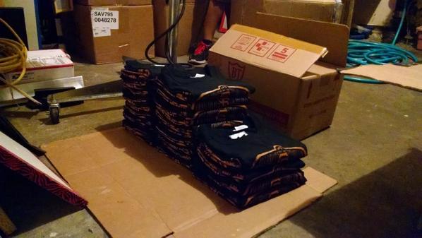 Tomorrow on Saturday. Keep track on this profile, we'll be around SF selling these shirts. #sf #giants