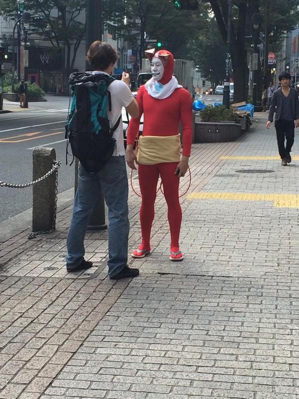 面白ニュース速報 Twitterren 悲報 渋谷で全身タイツの 妖怪ウォッチ ジバニャン のコスプレが出没 現地画像まとめ Naver まとめ Http T Co Orquah1muj Http T Co 3ah7spplfy Twitter