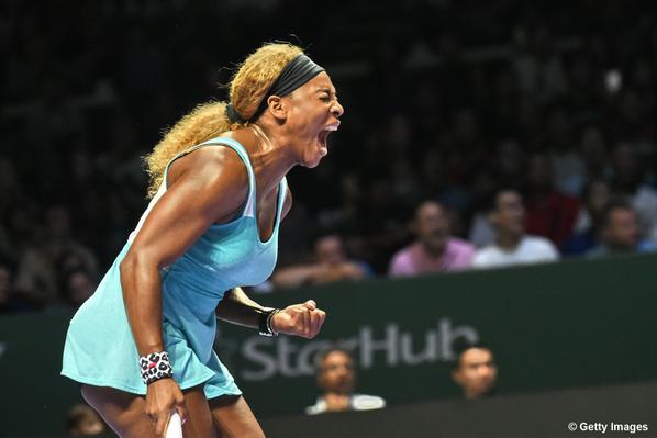 wta (@wta) on Twitter photo .<a href="/SerenaWilliams/">Serena Williams</a> in 3rd straight #WTAFinals final w/ comeback 26 63 76(6) win over Wozniacki-> wtafnls.com/oZ79cc .<a href="/SerenaWilliams/">Serena Williams</a> in 3rd straight #WTAFinals final w/ comeback 26 63 76(6) win over Wozniacki-> wtafnls.com/oZ79cc